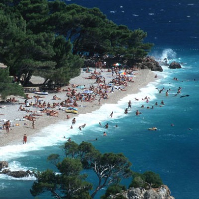 Croatian beach