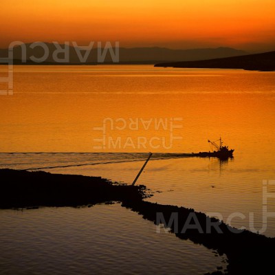 Sunset Above Velebit Canal