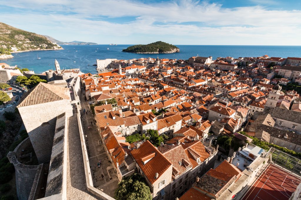 Dubrovnik and  the Lokrum Island